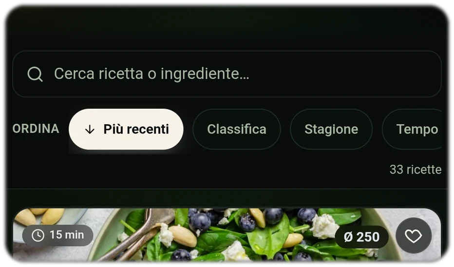 Ricette sane per rafforzare il sistema immunitario – generatore di ricette Food Secrets