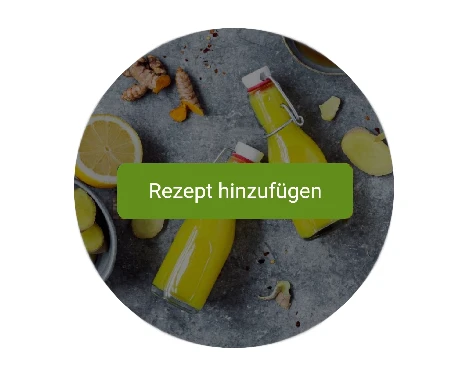 Ingwer-Kurkuma-Shot über die Google-Suche importieren – Import-Button in der App