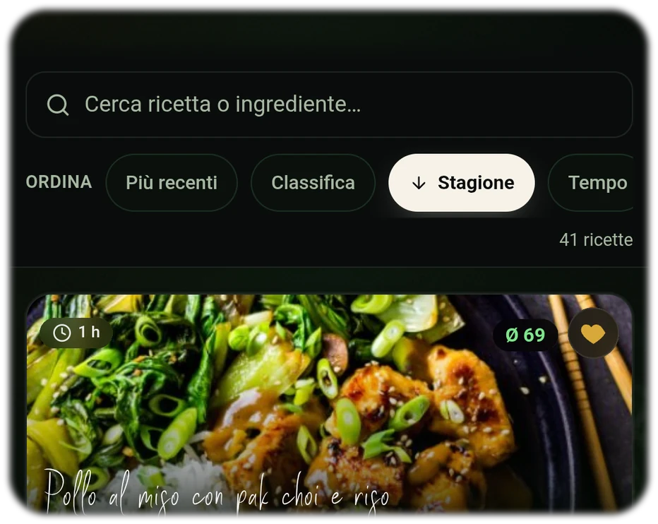 Ricette stagionali & regionali – cucinare in modo ecologico