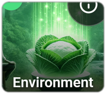 Our environment rank shows you with one click which foods you can protect your environment with.