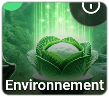 Notre rang environnement vous montre d'un clic avec quels aliments vous pouvez protéger votre environnement.