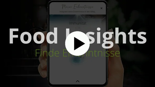 Video: Food Insights – die Ernährungstipps der App