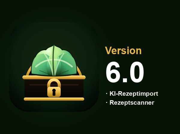 Food Secrets versione 6.0 — Import con IA, Scanner ricette, Lista intelligente